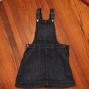 EXPRESS Denim Overalls Dress Size 10